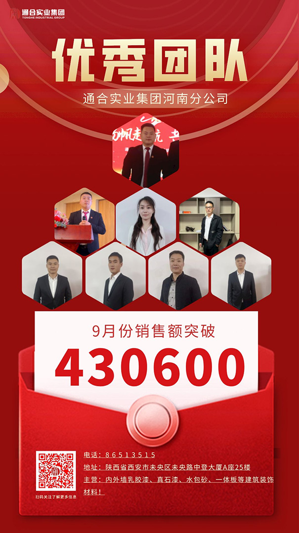 9月銷售表現(xiàn)突出團(tuán)隊河南分公司.jpg