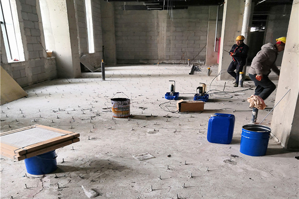 地面空鼓注漿修補(bǔ)用什么材料?