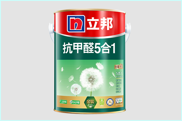抗甲醛5合1墻面漆立邦多少錢(qián)?